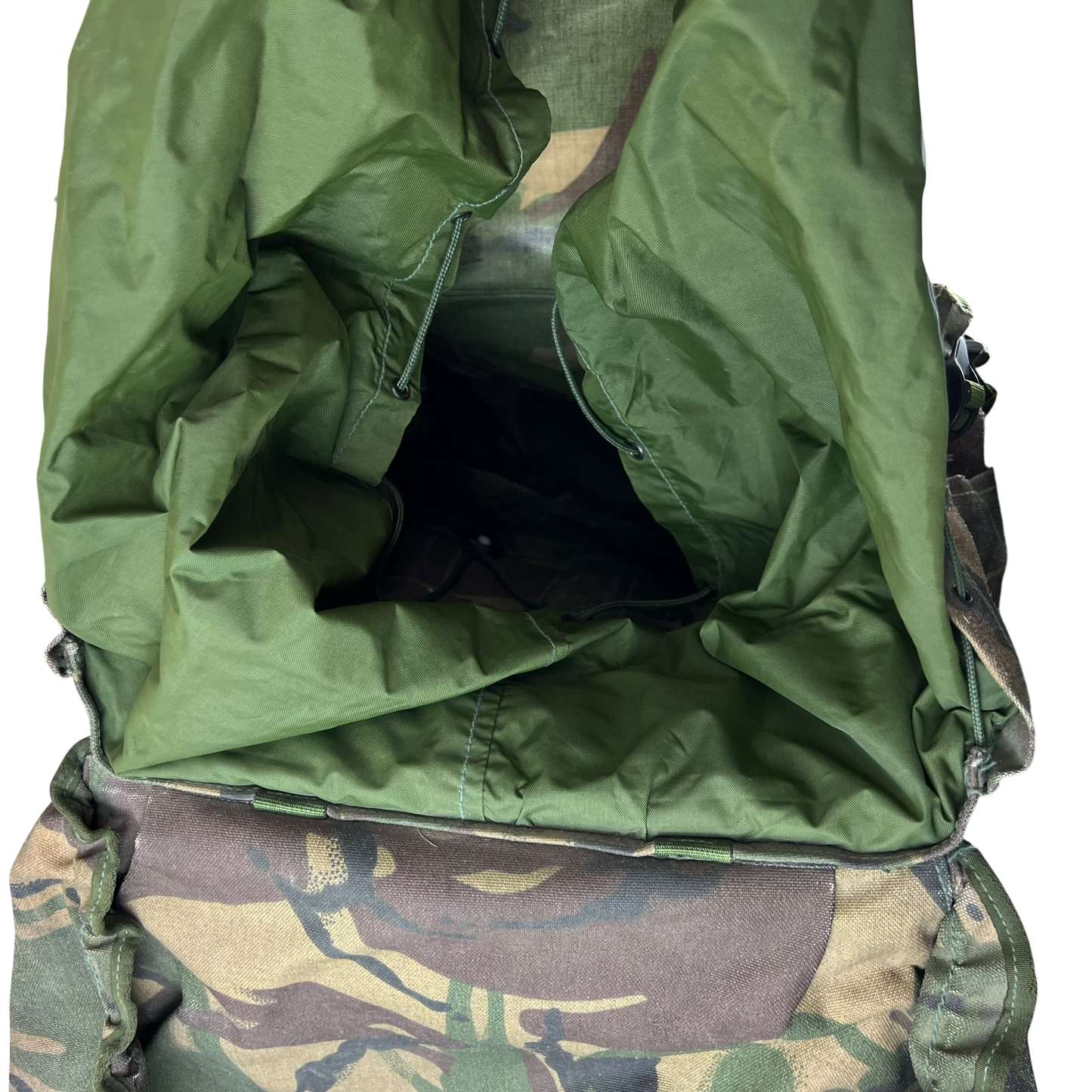 British Army S2000 DPM Woodland Camouflage 100L Short Convulted Rucksack
