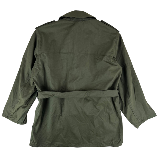 Czechoslovak Army M85 Field Parka Olive Green w/ Belt - Large 172/106
