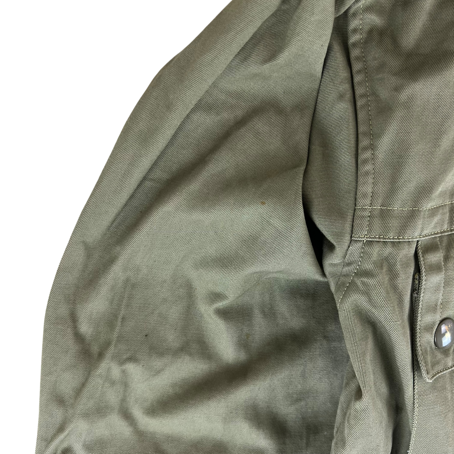 Italian Army 70s Olive Green Jacket - X Large