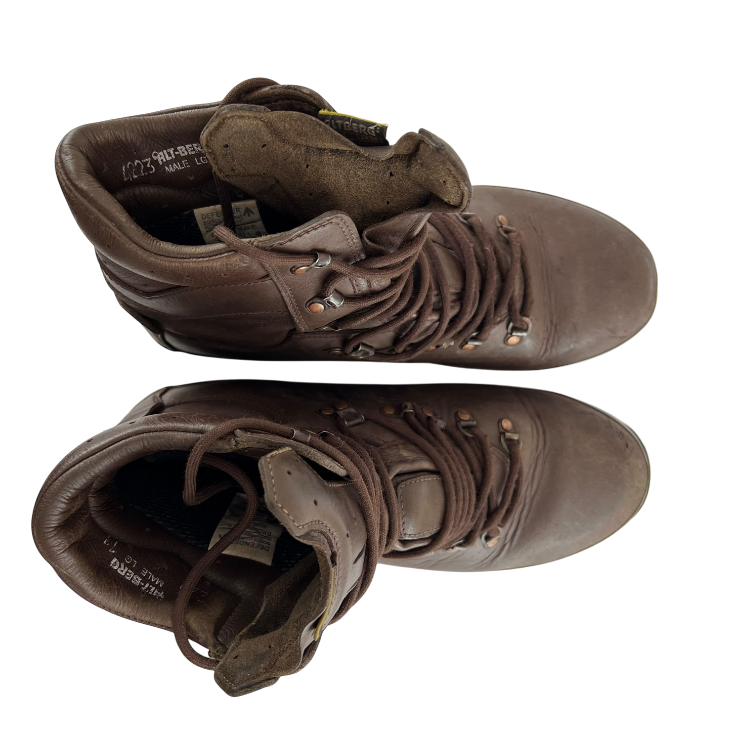 British Army Altberg Defender Brown Combat Boots - Size 11L