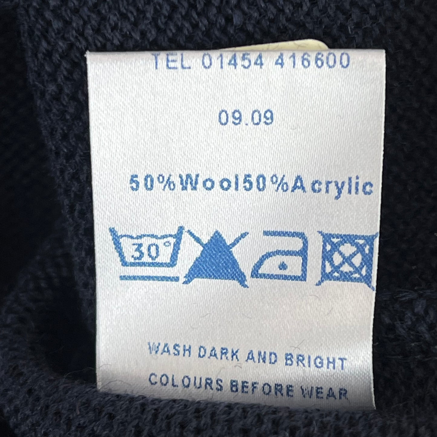 British Home Office Navy Pullover Jumper - XX Large