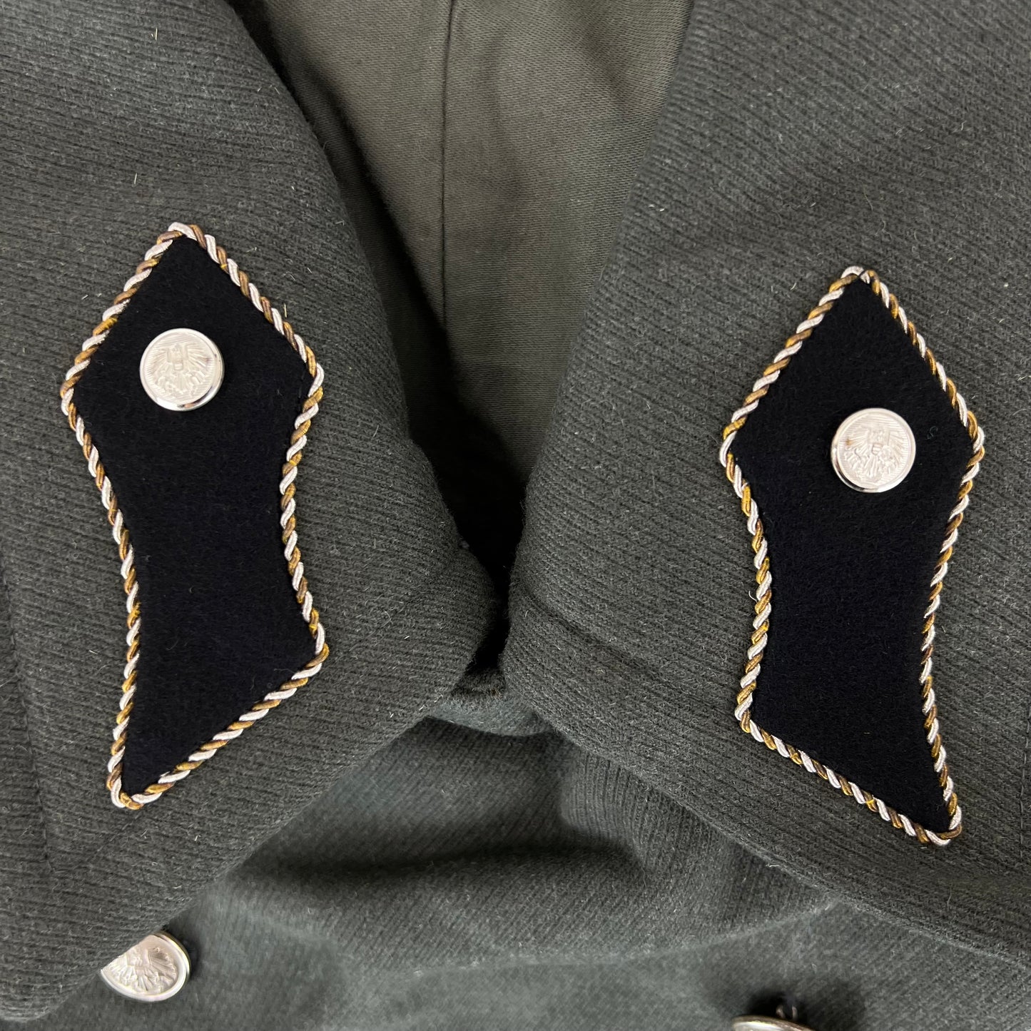 Austrian Army Panzer Officer's Greatcoat 80s Field Grey - Medium