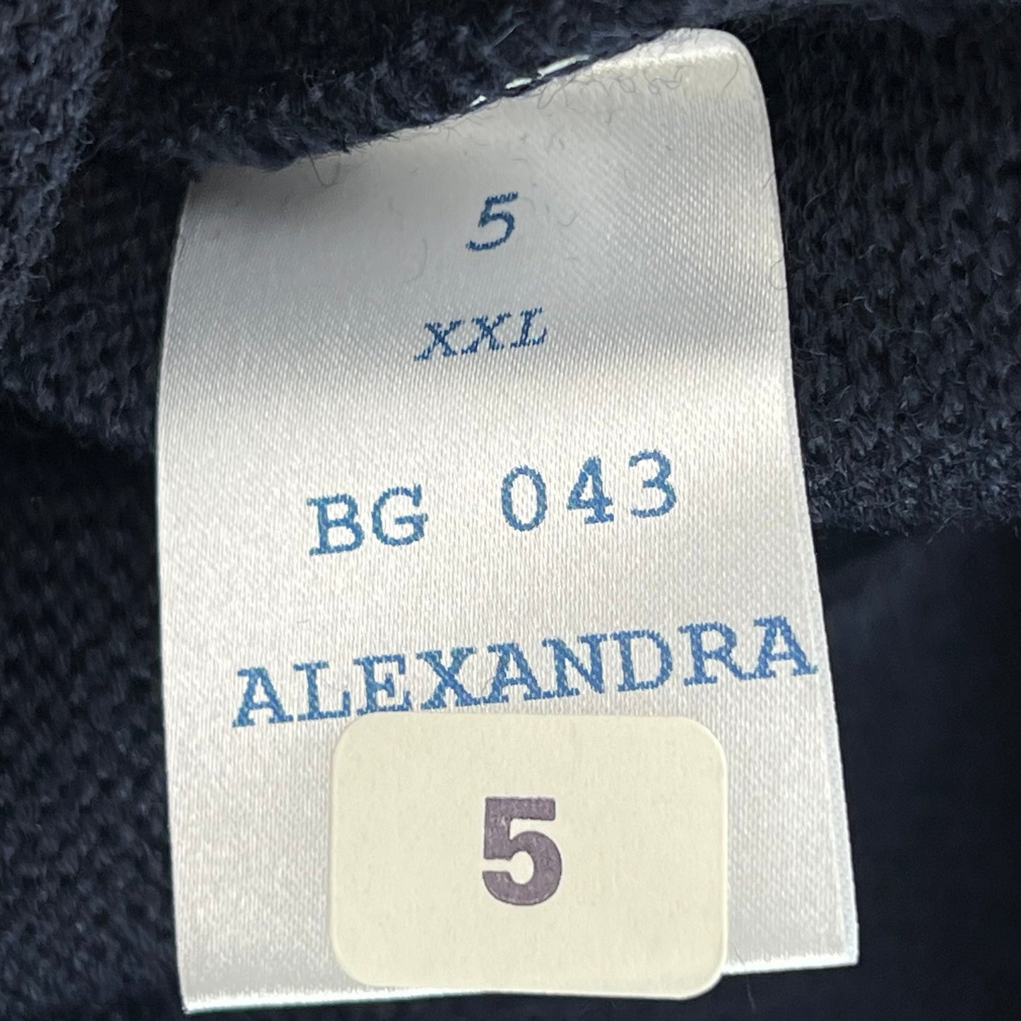 British Home Office Navy Pullover Jumper - XX Large