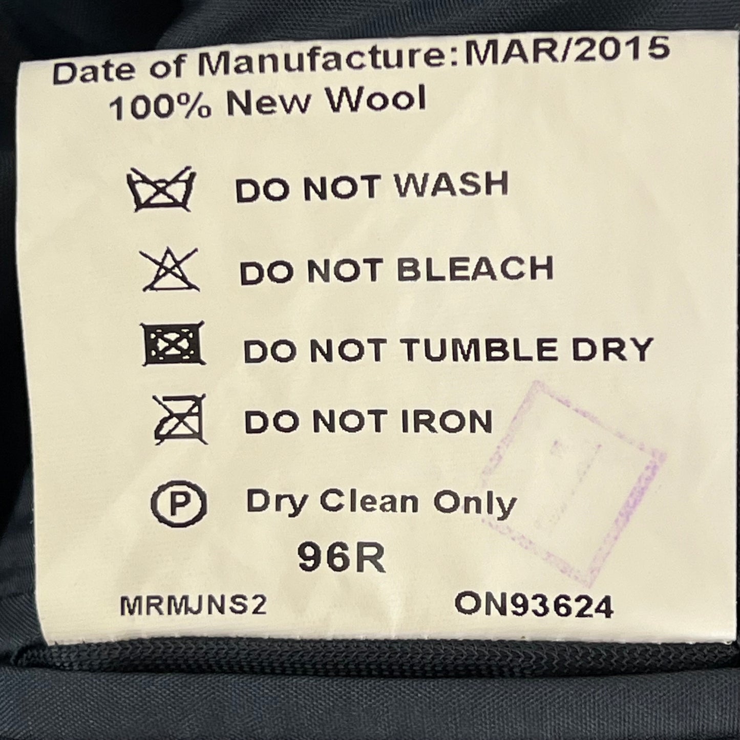 British Royal Air Force No. 1 O.A. Dress Jacket w/ Belt - Medium 96R