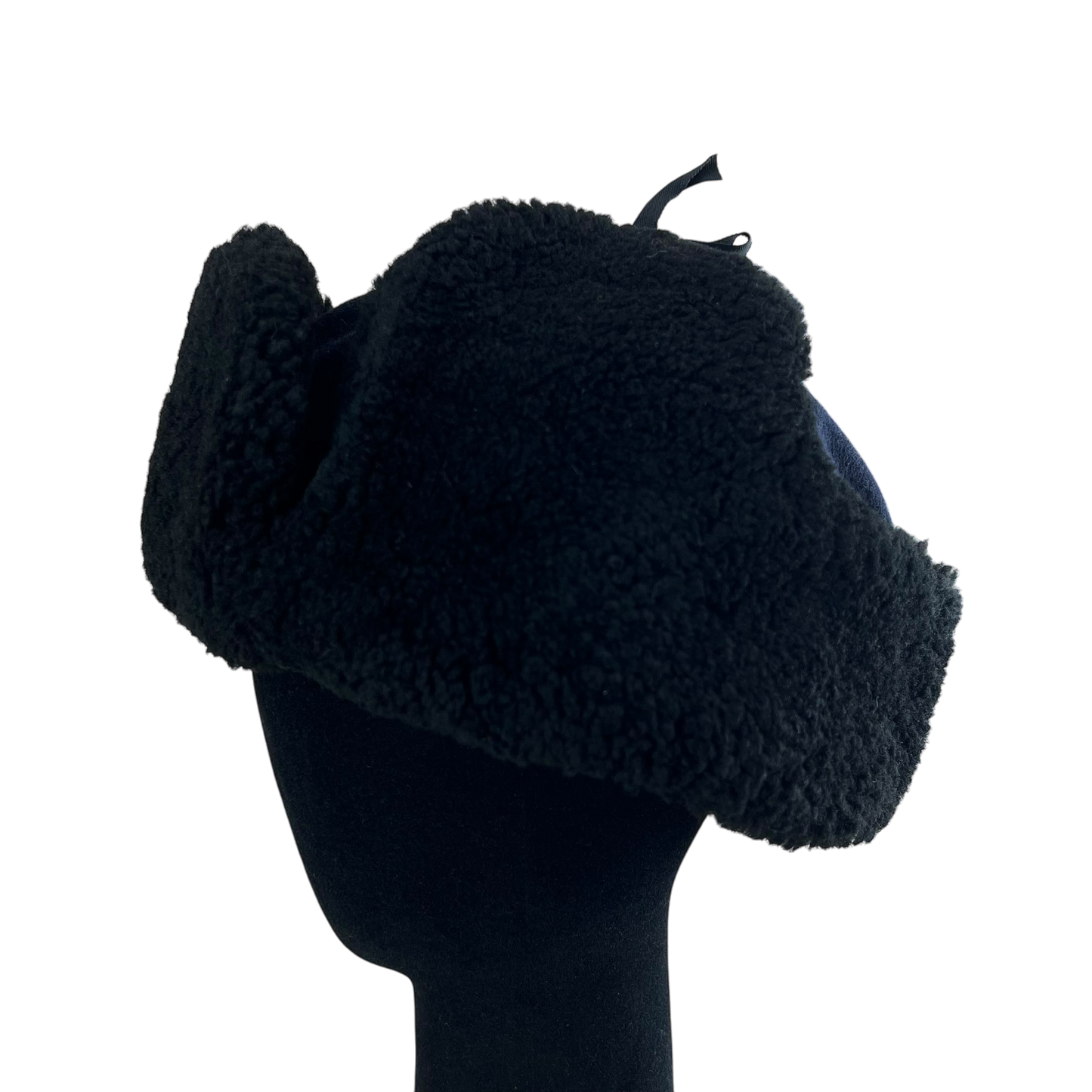 Finnish Air Force Faux Fur Ushanka Hat - Medium