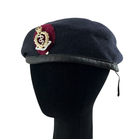 British Army Beret w/ Badge - Royal Army Medical Corps - Small 56cm