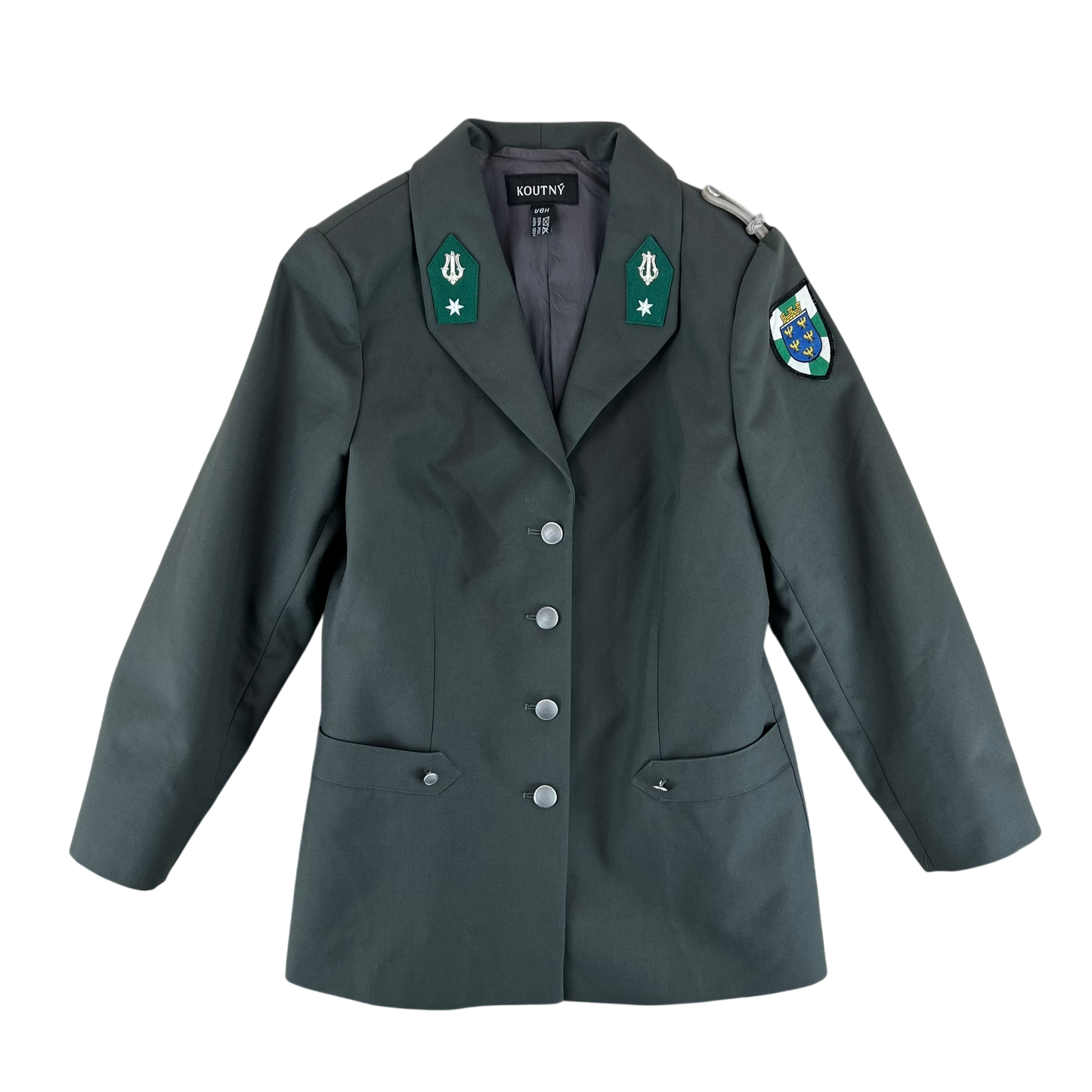 Austrian Army Women's Grey Dress Jacket - Small