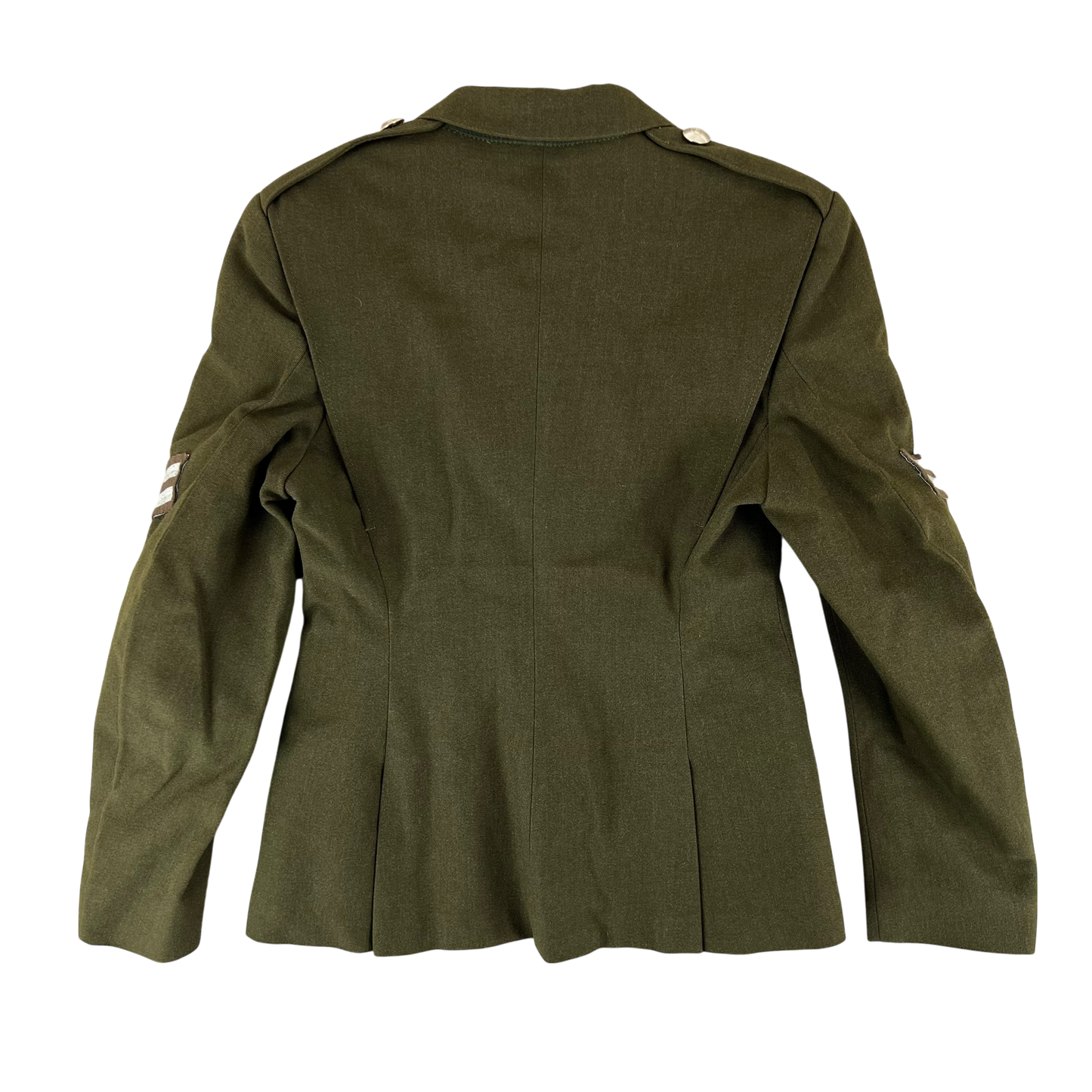 British Army 1980 Pattern Women's No. 2 Olive Green Dress Jacket - Adjutant Generals Corps - X Small 154/84