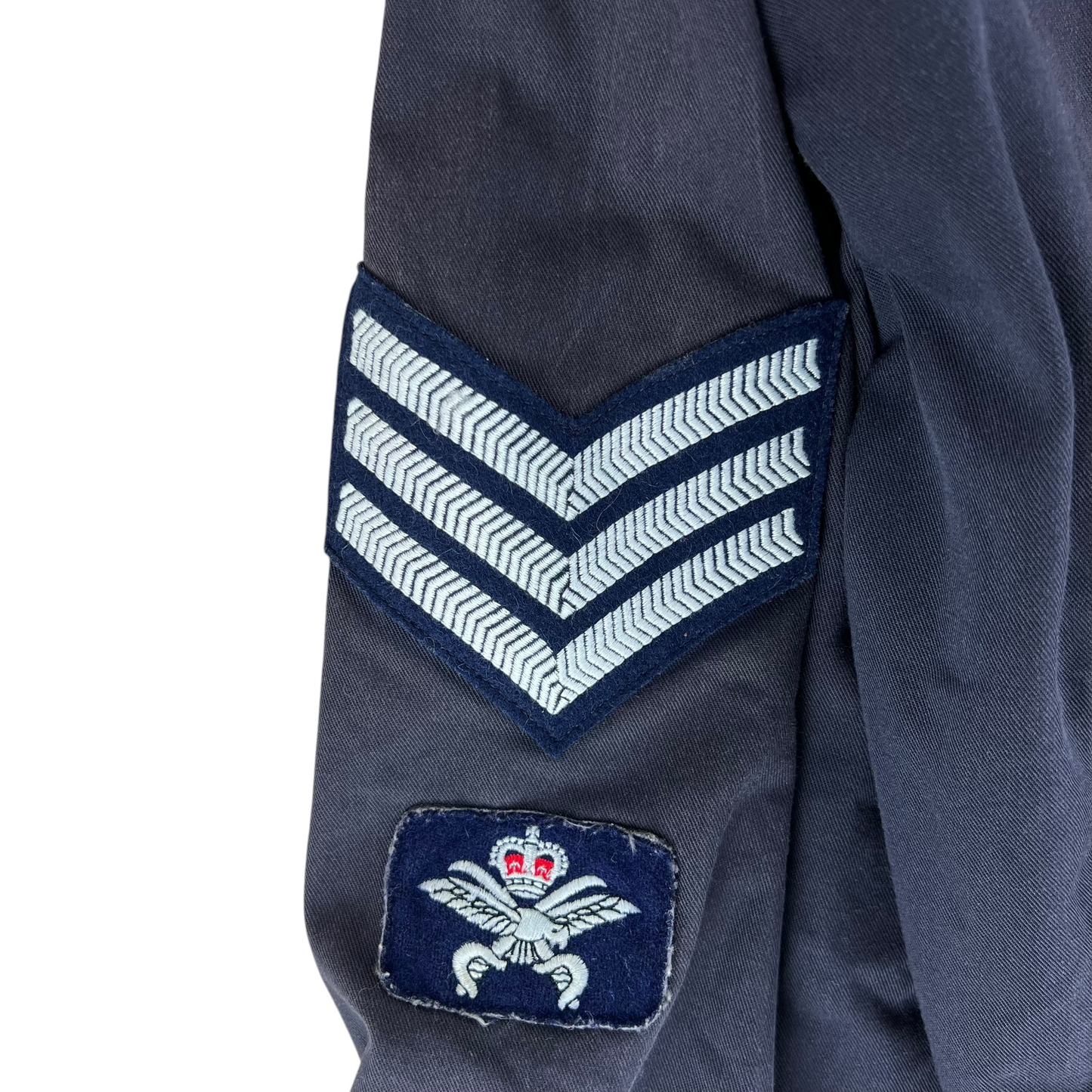 British Army / Tri-Services Navy Blue PTI Tracksuit Top Jacket - Large
