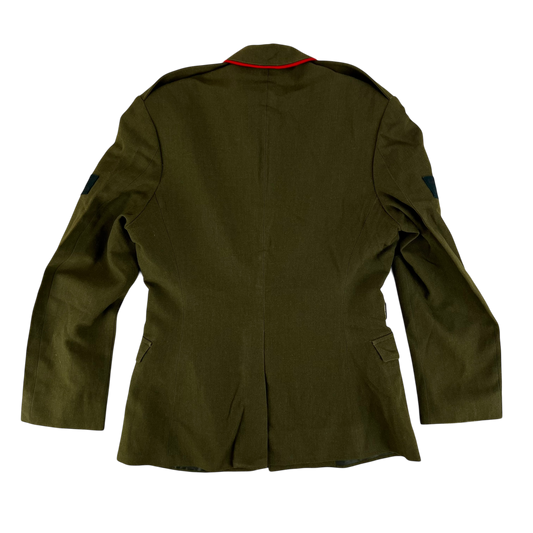 British Army Old Pattern No. 2 Olive Green Dress Jacket - Gurkha Rifles - Medium 176/100