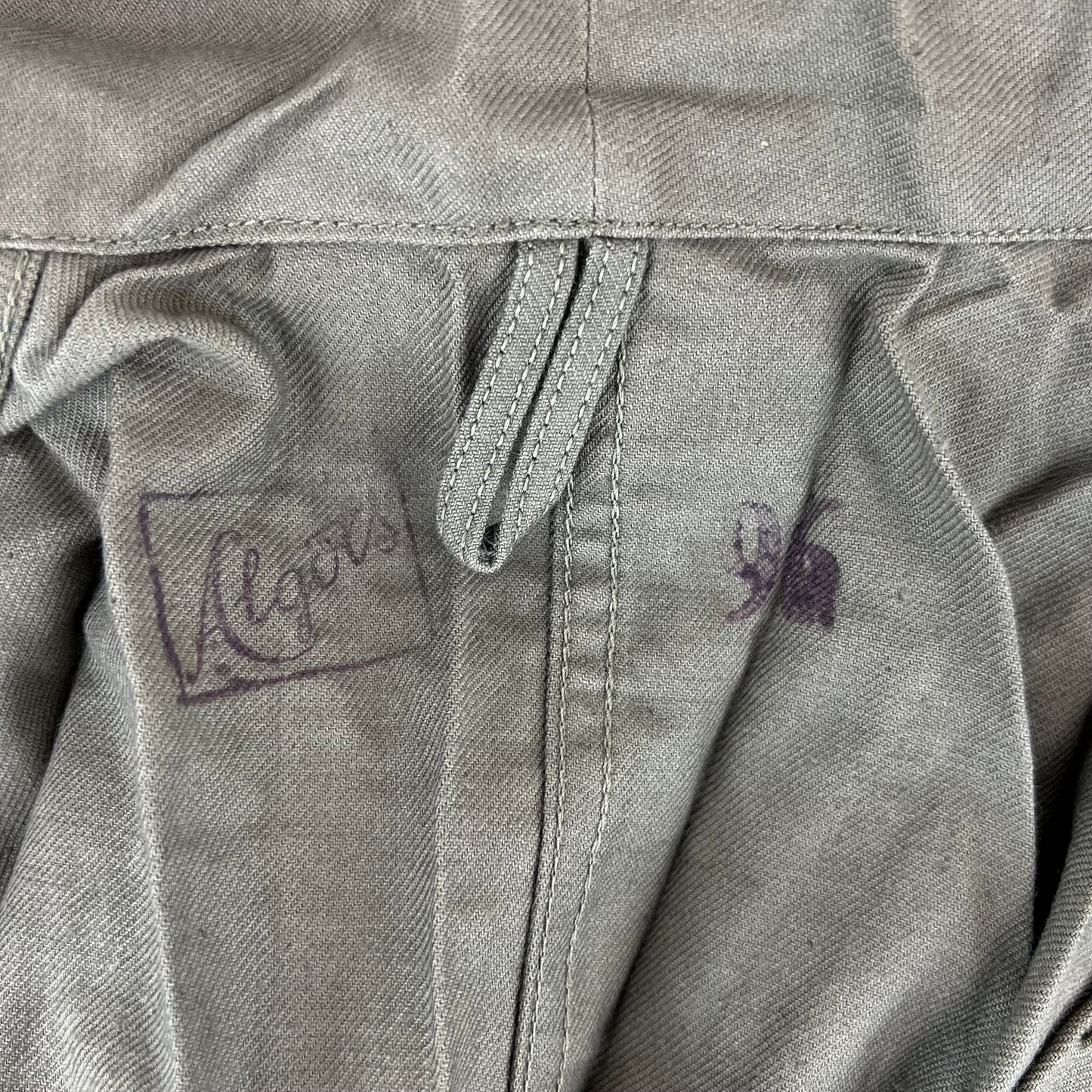 Swedish Army M40 "Grötrock" Brown Work Jacket - Medium