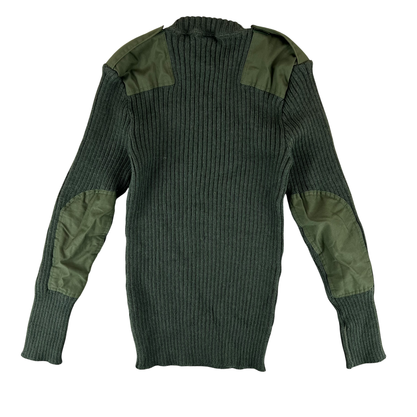 British Army Olive Green Pullover Jumper - Large 106cm