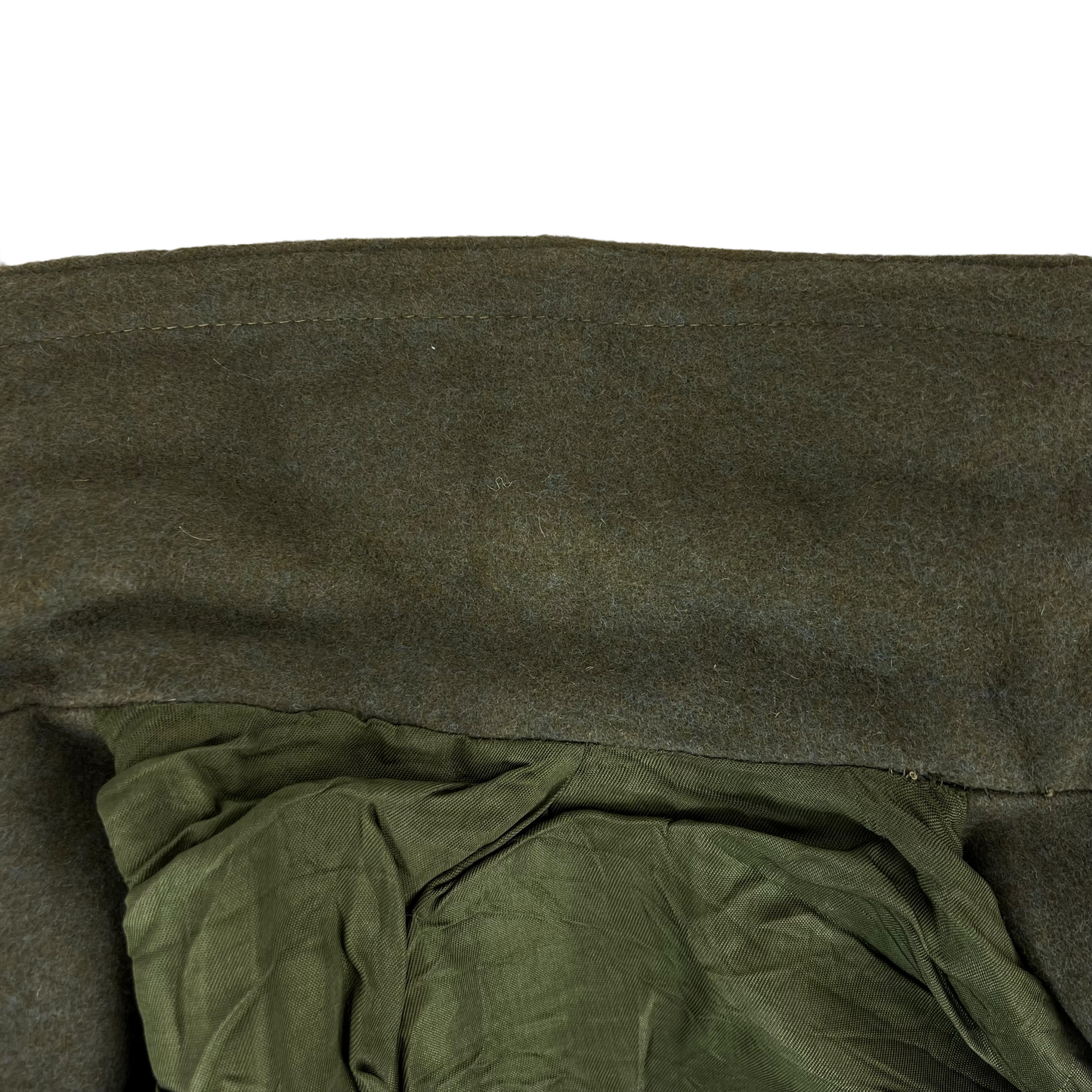 Italian Army 60's Khaki Greatcoat - Alpine Brigade - Large