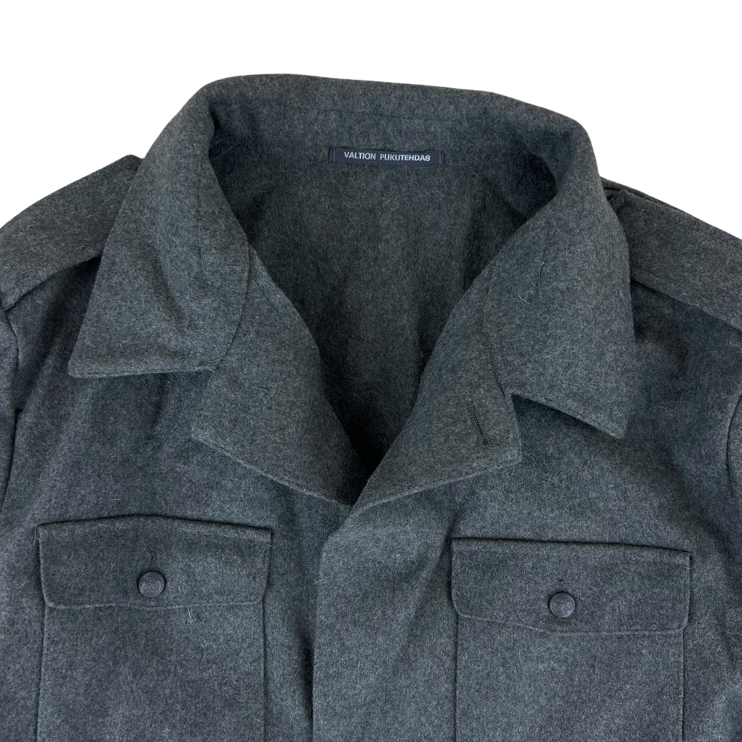 Finnish Army M65 Wool Ike Jacket - X Large