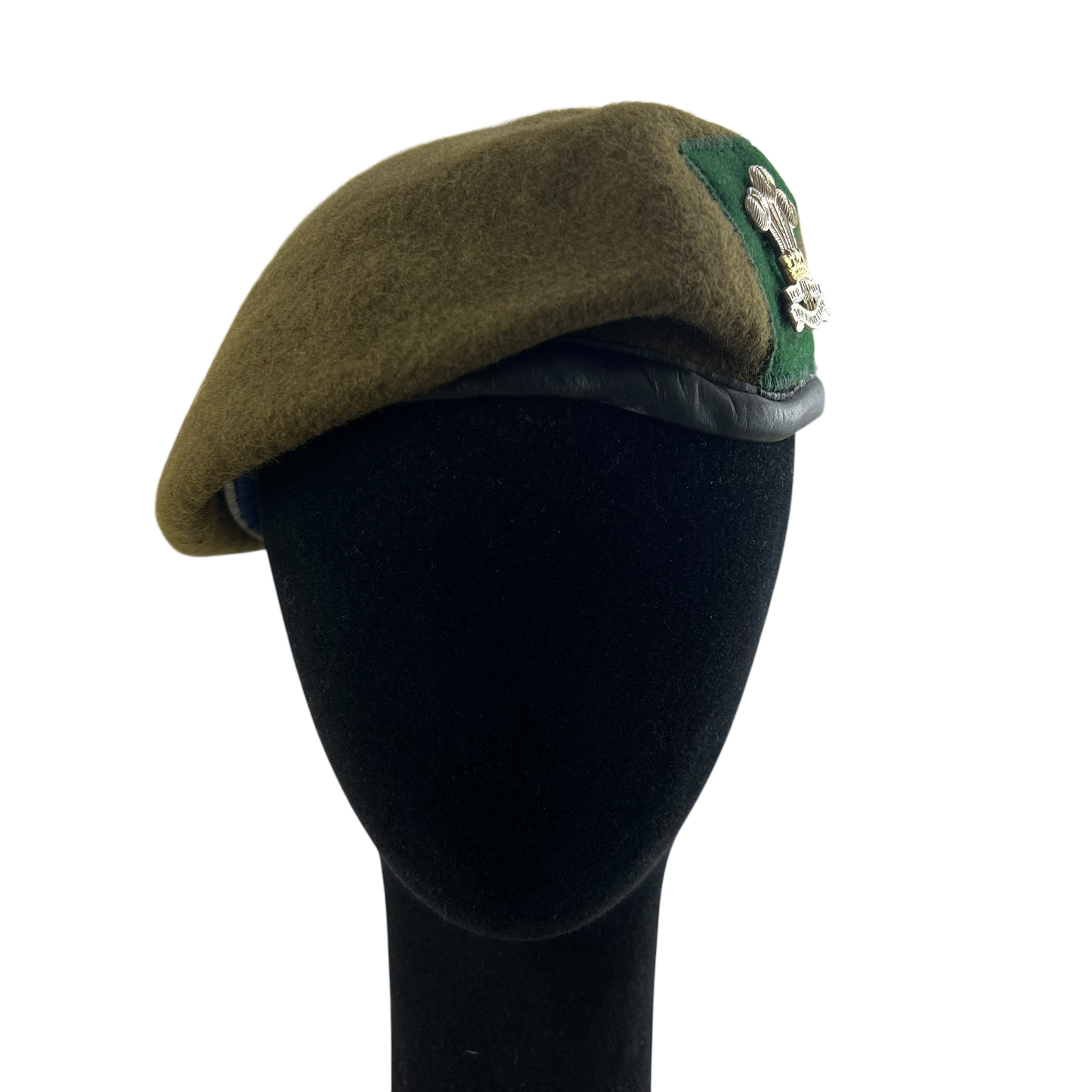 British Army Beret w/ Badge - Royal Welsh - Medium 57cm