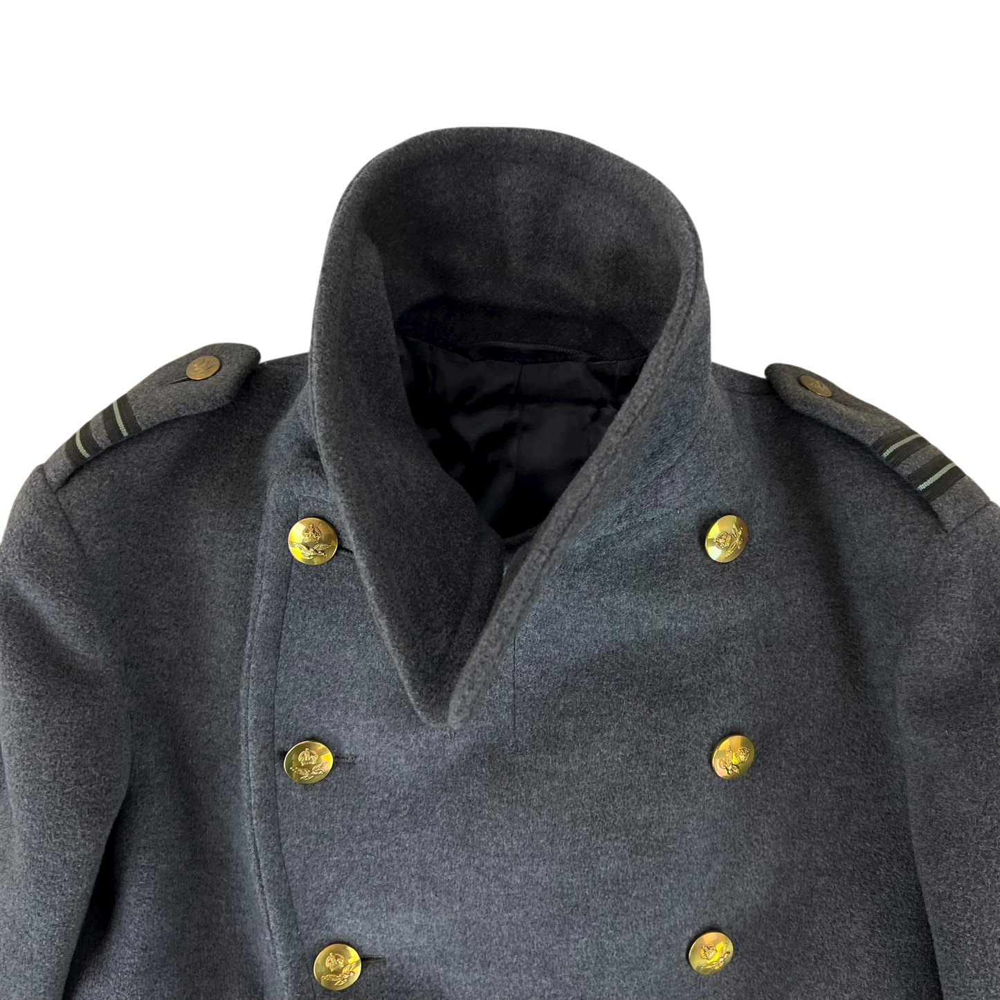 British RAF 50's "Crombie" Wool Greatcoat - Large