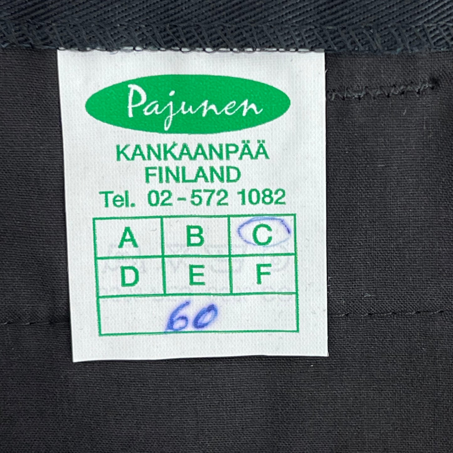 Finnish Navy M83 Black Work Trousers - W43 L33.5