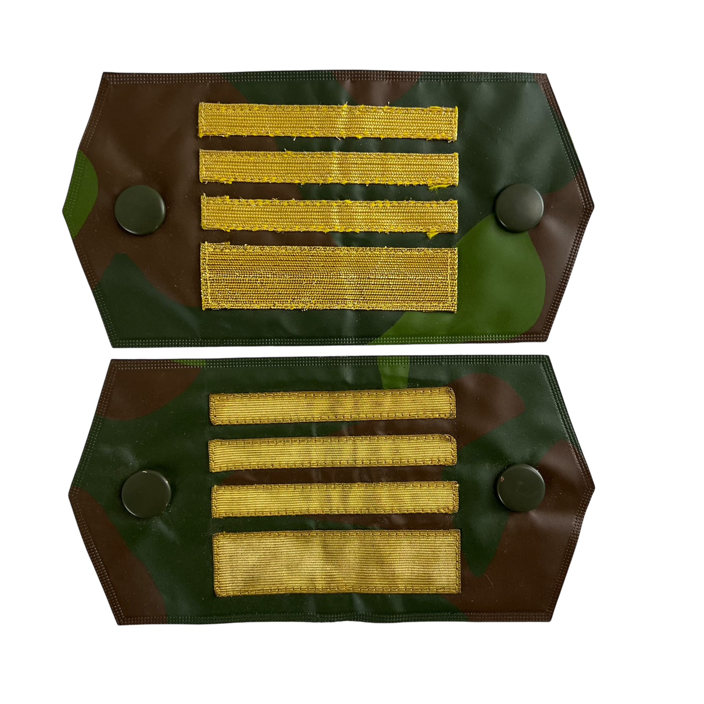 Finnish Air Force M91 Camo Pair of Rank Cuff Tabs Colonel
