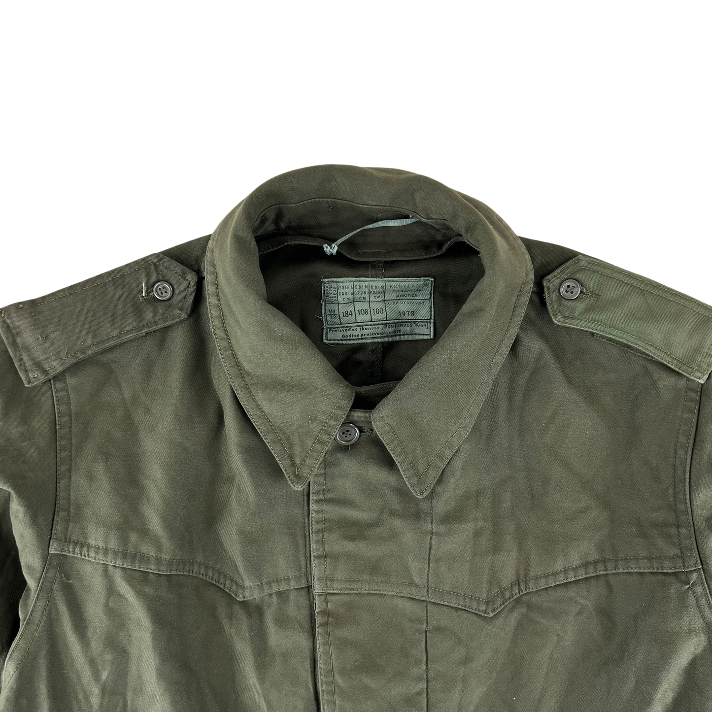 Yugoslav Army M77 Olive Green Parka - X Large