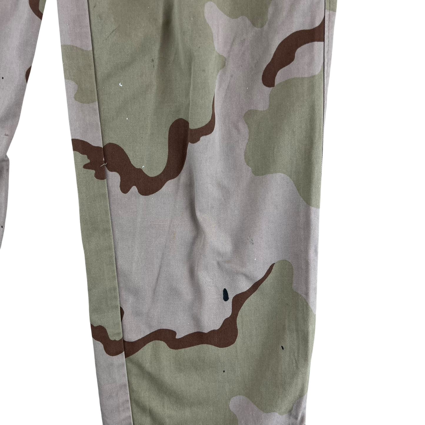 Dutch Army M93 Desert Tricolour Camouflage Combat Trousers - W32 L33.5