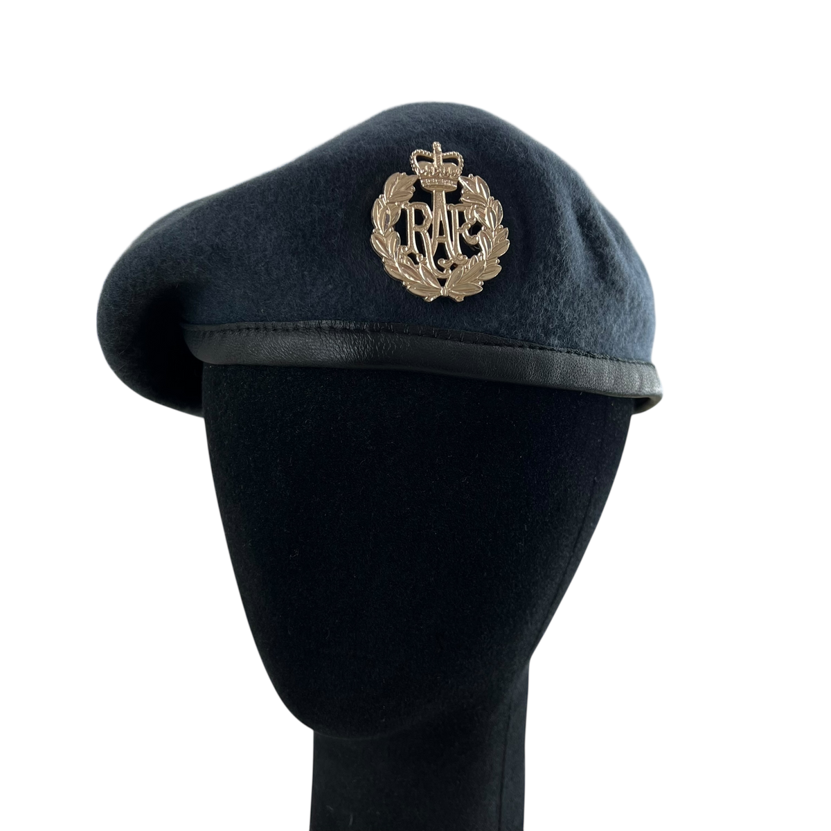 British RAF Beret w/ Badge - Large 60cm