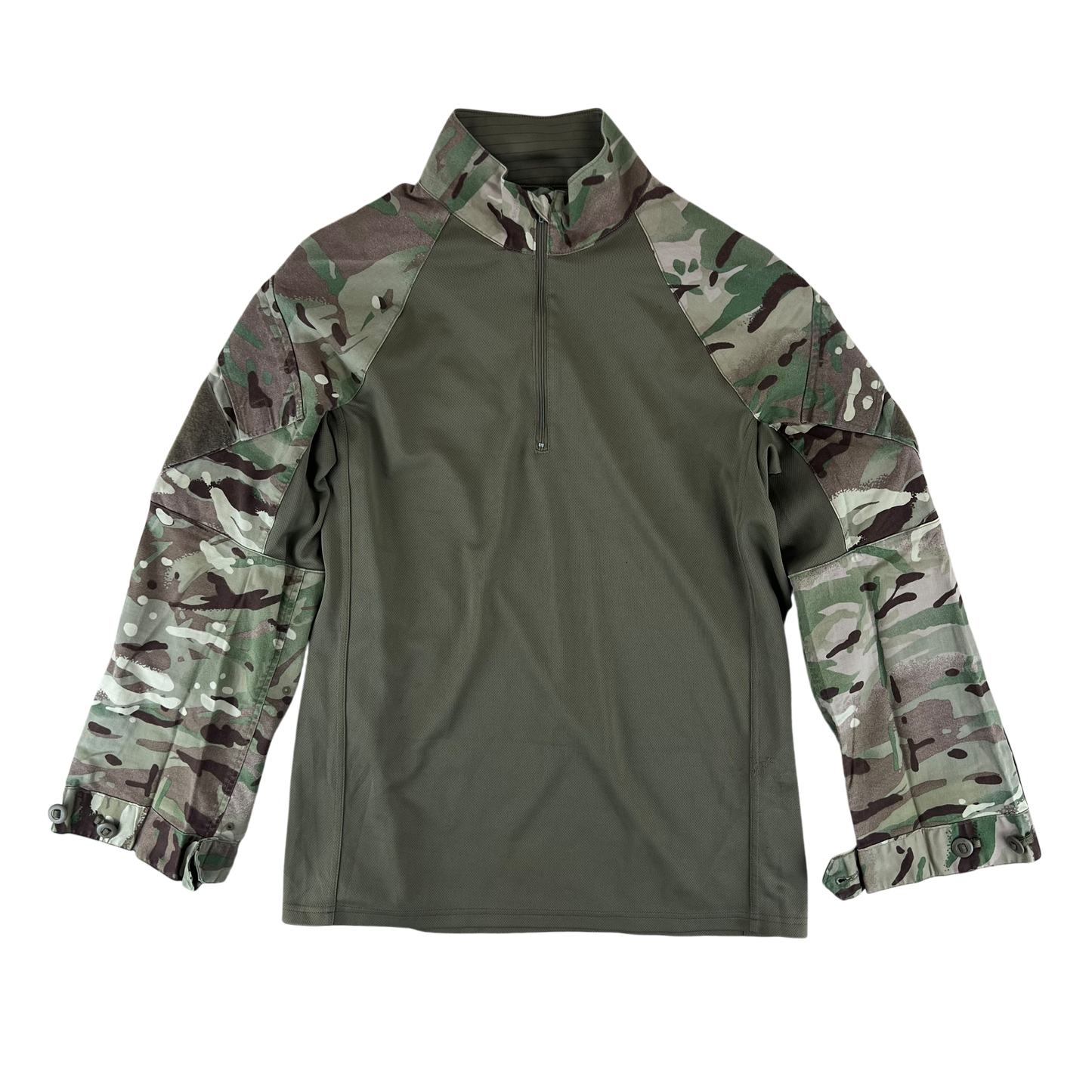 British Army MTP Camouflage Olive Green UBACS Combat Shirt - Medium