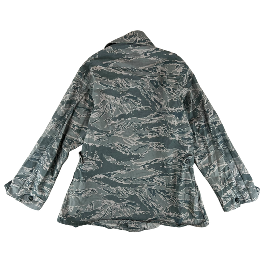 US Air Force Women's Digital Tiger Stripe Pixel Camouflage BDU Jacket - Small 6R