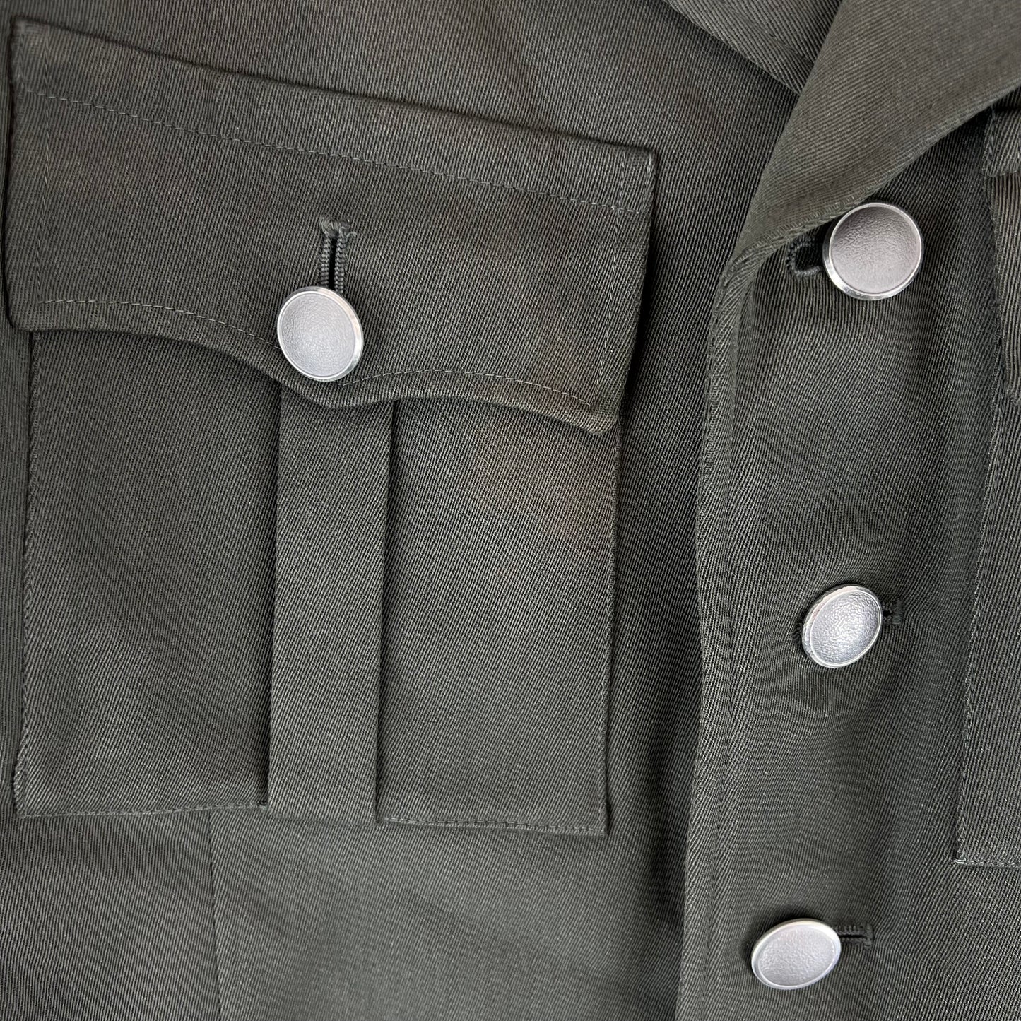 Austrian Army 1980's Grey Dress Jacket - Medium