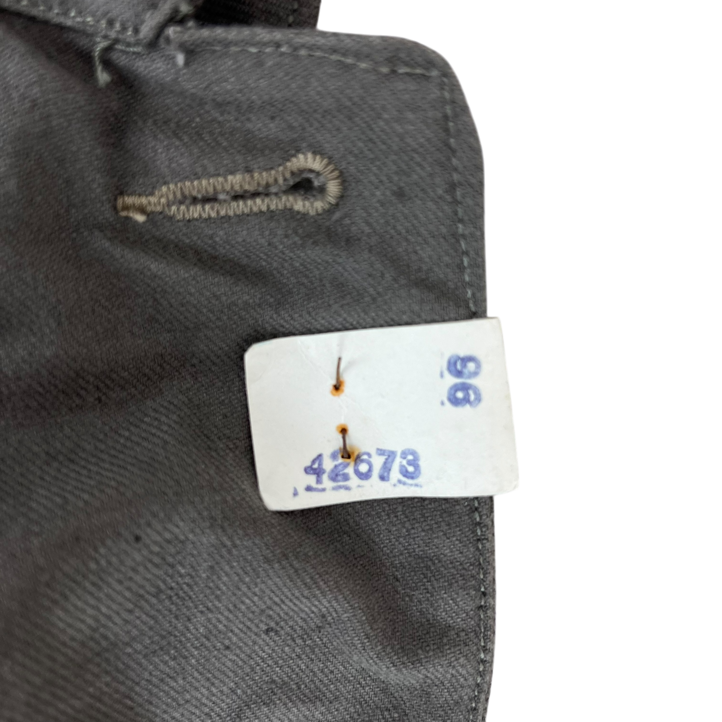 Swedish Army M40 "Grötrock" Brown Work Jacket - Medium