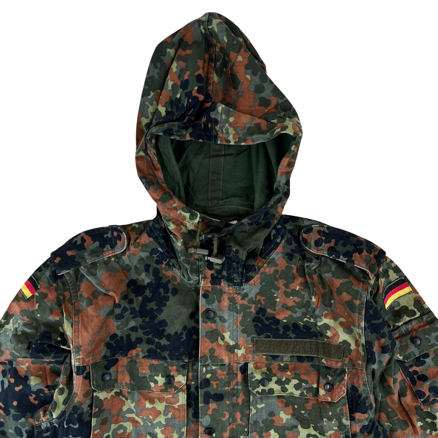 German Army Flecktarn Camouflage Combat Parka - Medium GrNr 13