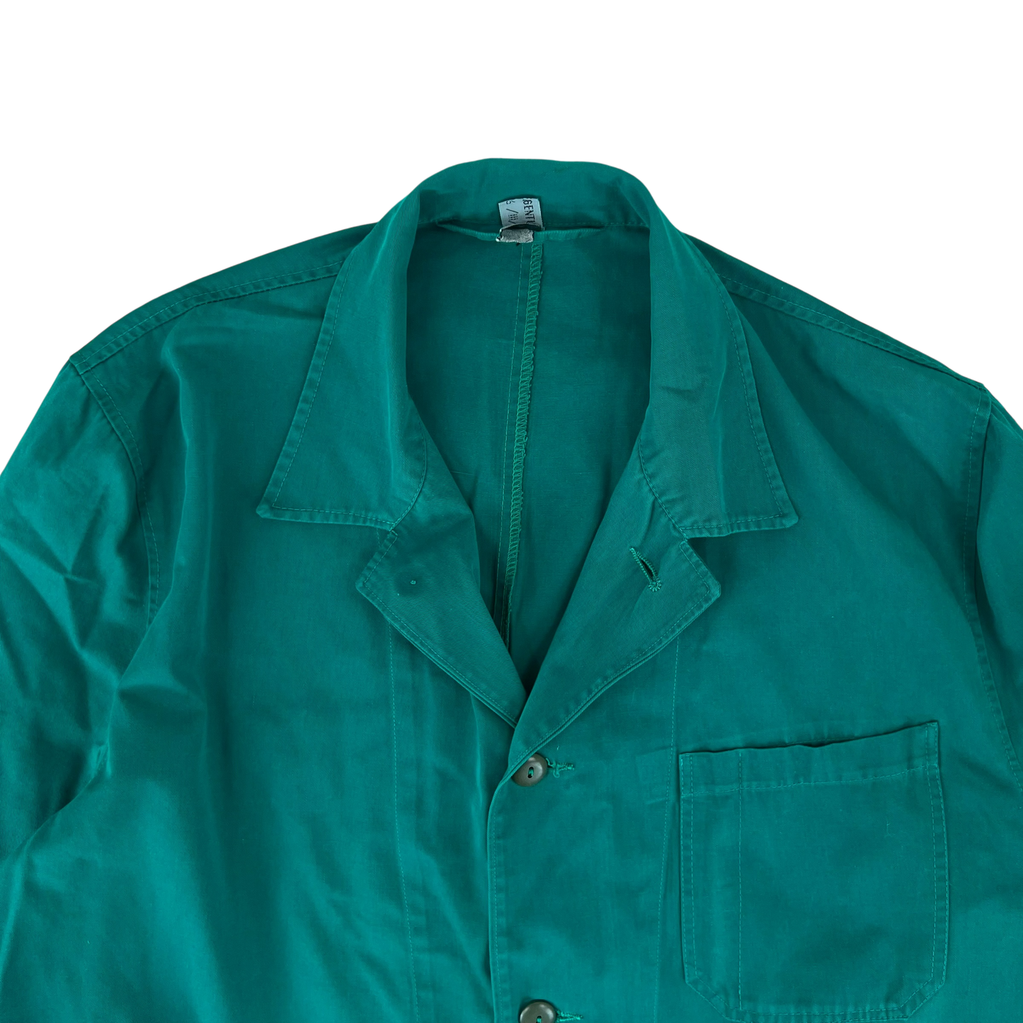 Austrian Army Green Blue Chore Coat - X Large 112-116 III/IV
