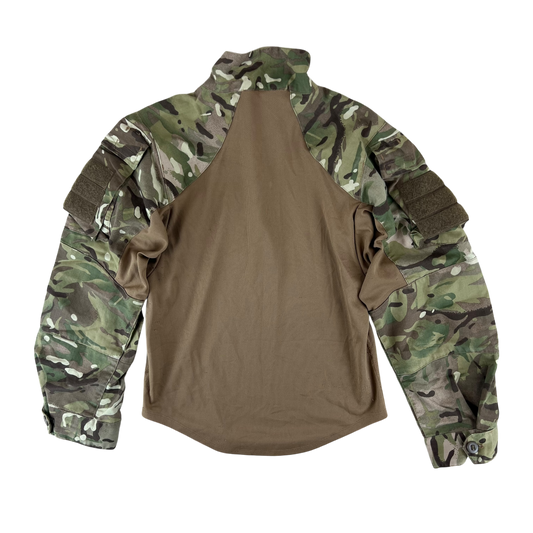 British Army MTP Camouflage Brown UBACS Combat Shirt - X Small