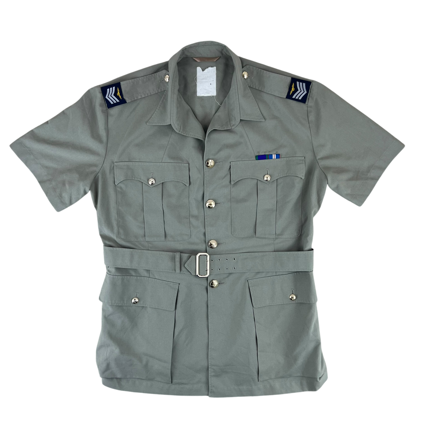 British RAF No. 6 Tropical Dress Jacket w Belt - X Large 192/122