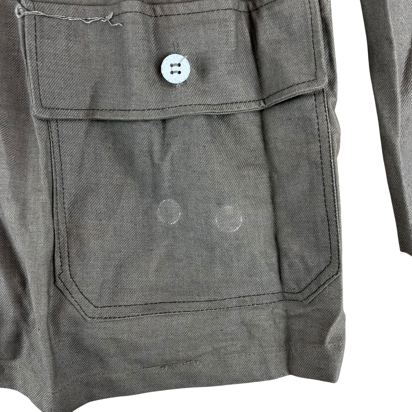 Swedish Army M40 "Grötrock" Brown Work Jacket - Large