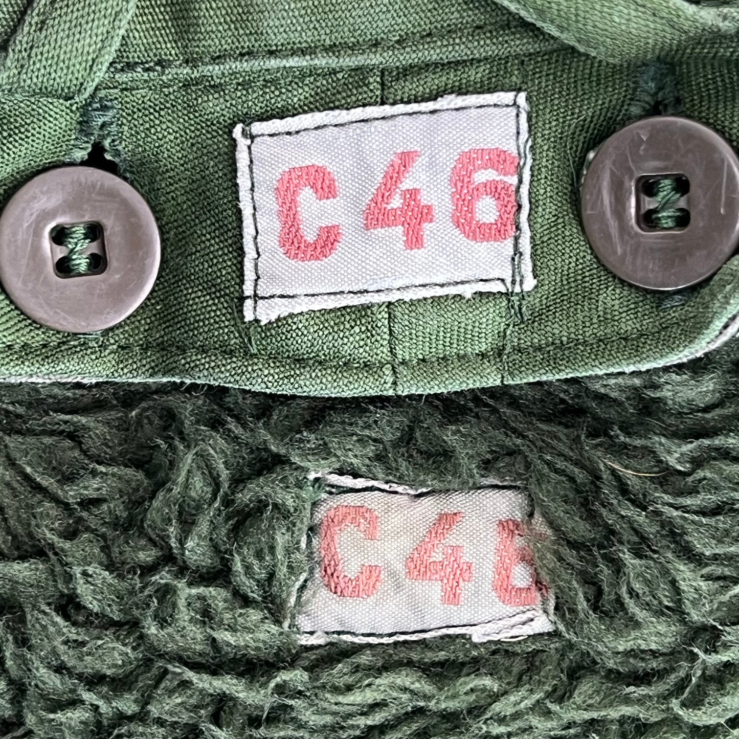 Swedish Army M59 Forest Green Field Jacket w/ Thermal Liner - Medium