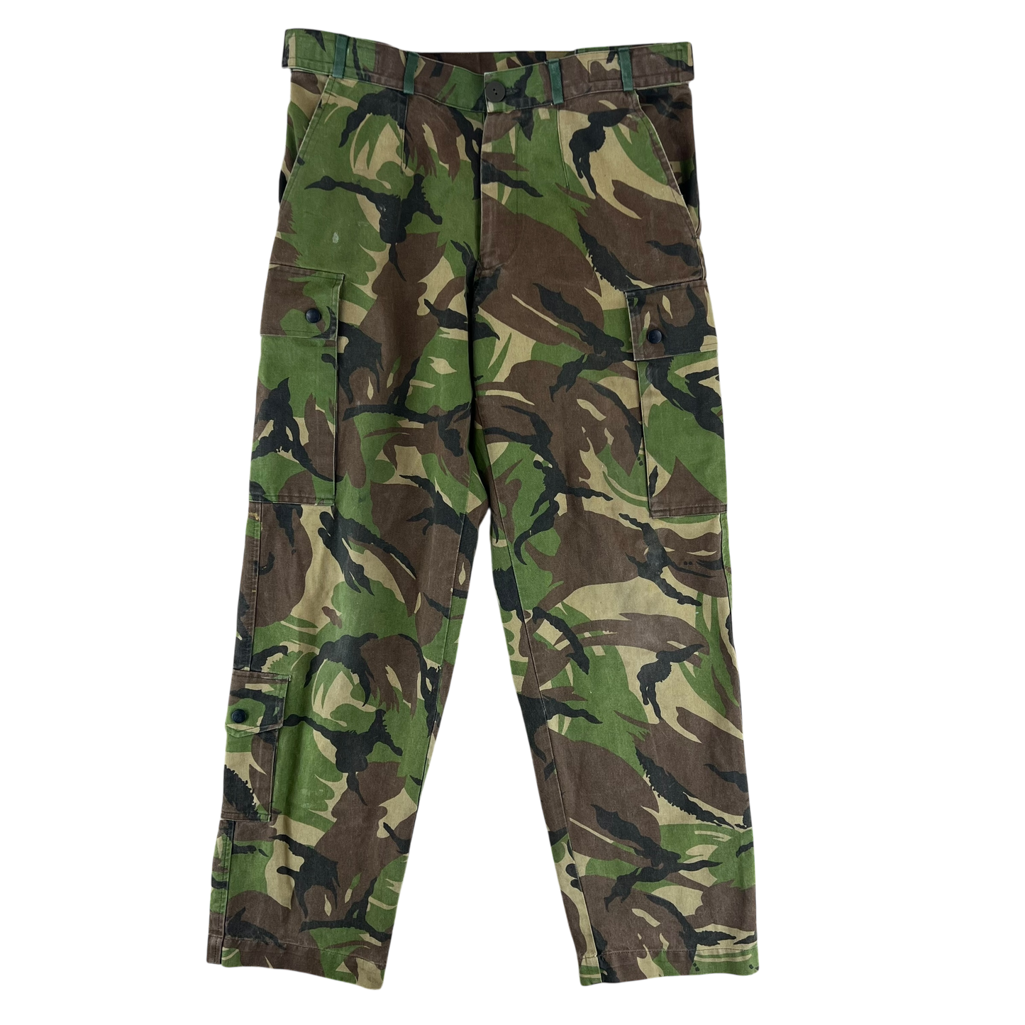 Dutch Army M93 DPM Woodland Camouflage Combat Trousers - W34 L30.5