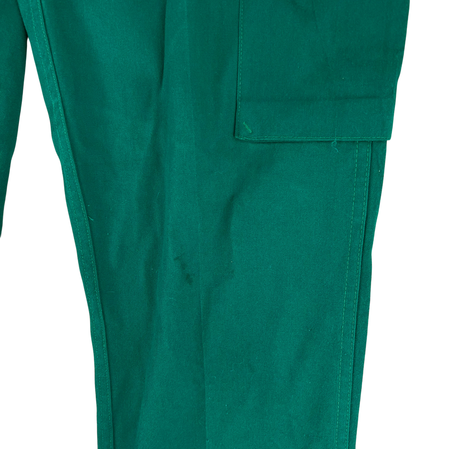 Austrian Army Green Blue Fatigue Trousers - W33 L32