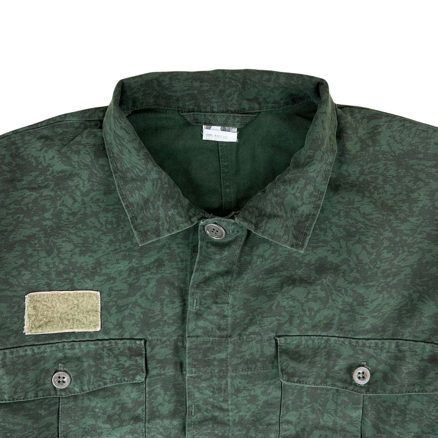 Czech Army Vz.92 Camouflage Work Uniform Jacket - Large