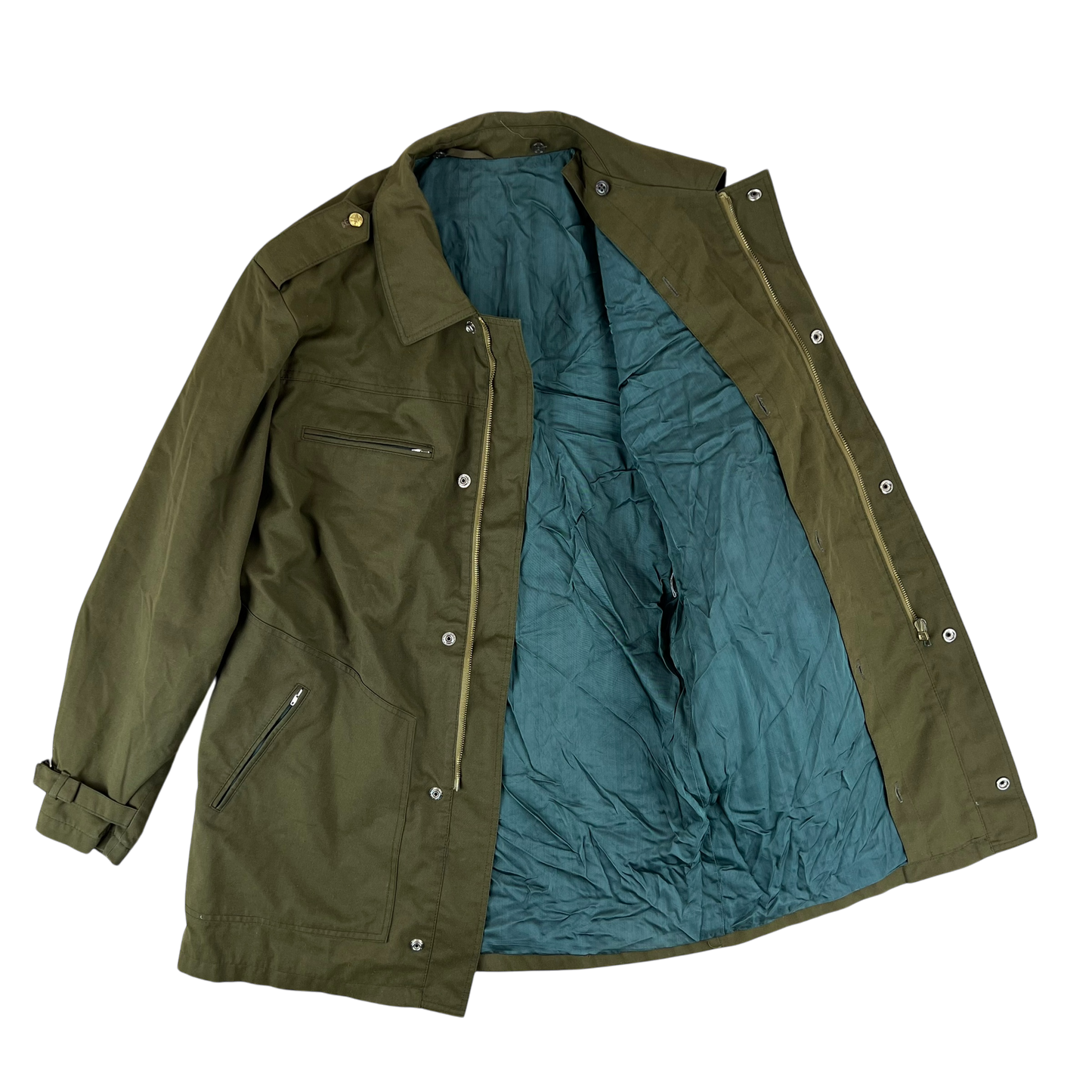 Czechoslovak Army M85 Guard's Coat Olive Green - Large