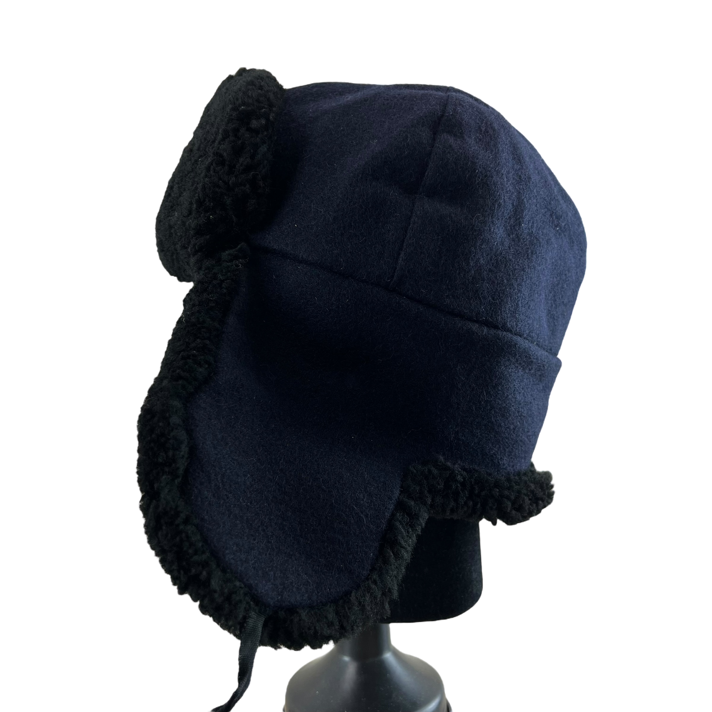 Finnish Air Force Faux Fur Ushanka Hat - Medium