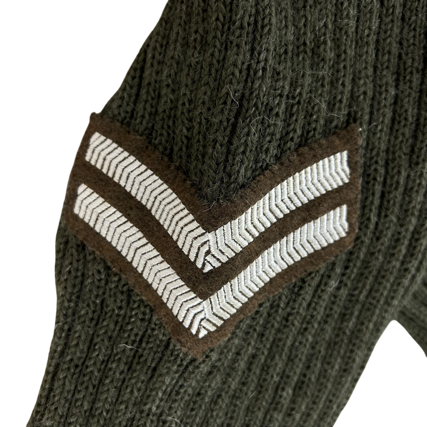 British Army Olive Green Pullover Jumper - Large 112cm