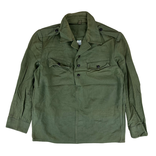 Bulgarian People's Army Cotton Olive Green Cossack Shirt - Medium