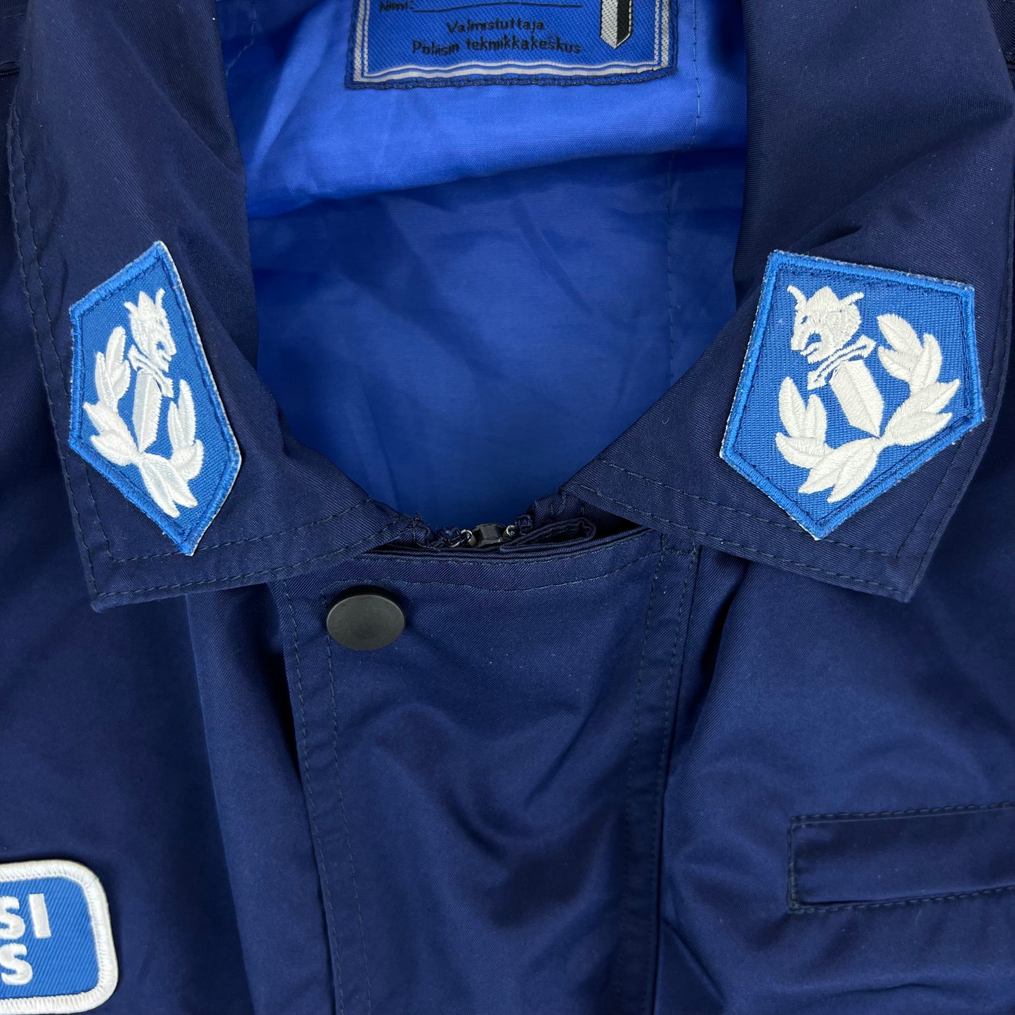 Finnish Police Waterproof Jacket - Large