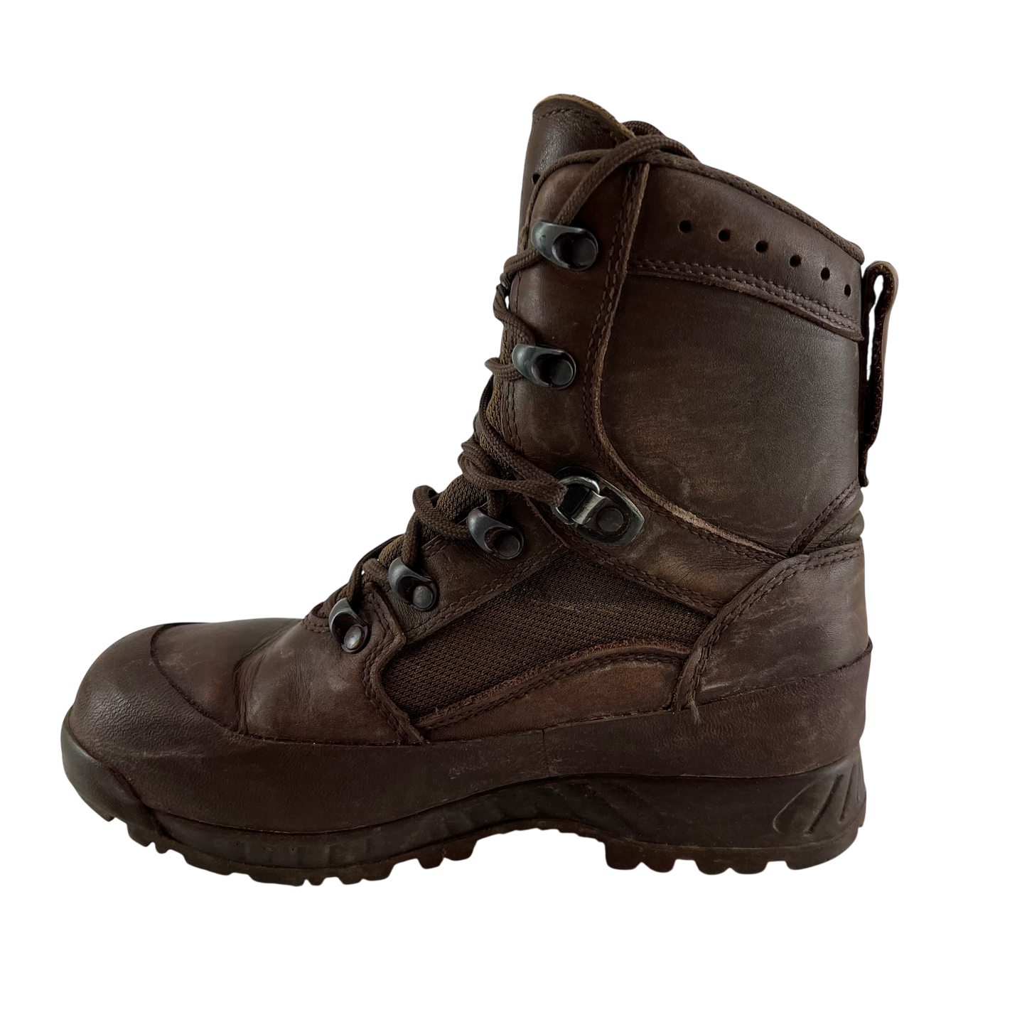 British Army HAIX Brown Combat Boots - Women's Size 4W