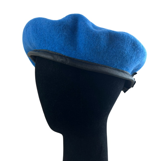 British Army Beret UN Blue - Medium 58cm
