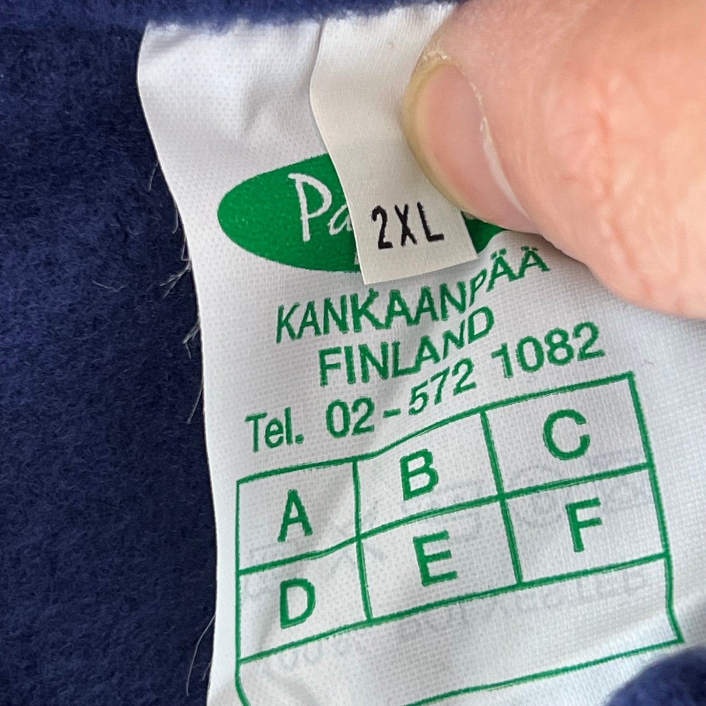 Finnish Police Fleece Jacket - XX Large