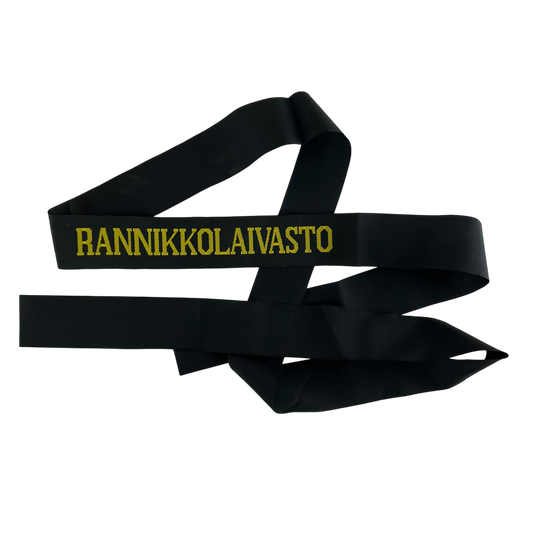 Finnish Navy Ship Cap Ribbon - Coastal Navy