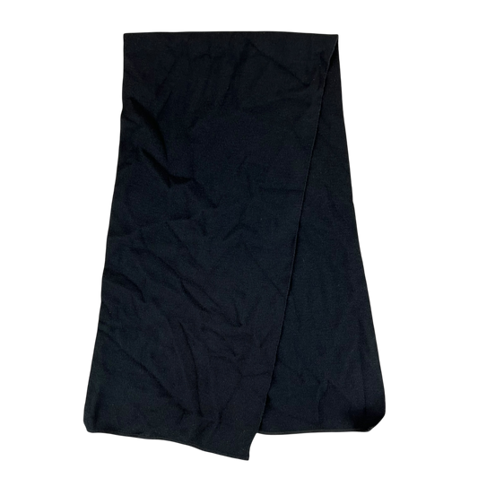 Dutch Army Navy Black Wool Scarf