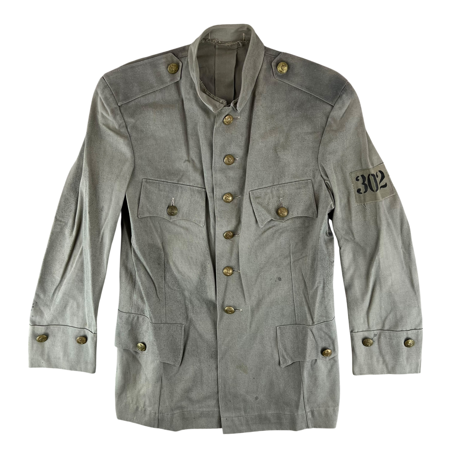 Finnish Navy Sailor's M/19 Drill Jacket - Large