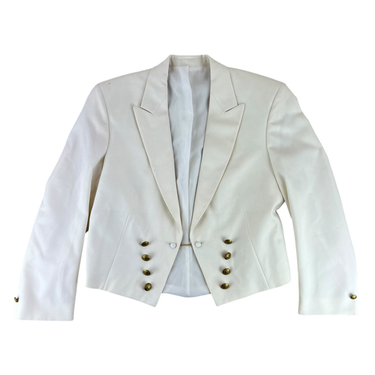 Finnish Army M83 White / Cream Mess Dress Jacket - Large